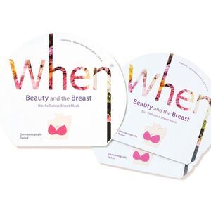 WHEN Beauty&The Breast Bio-Cellulose Sheet Masks